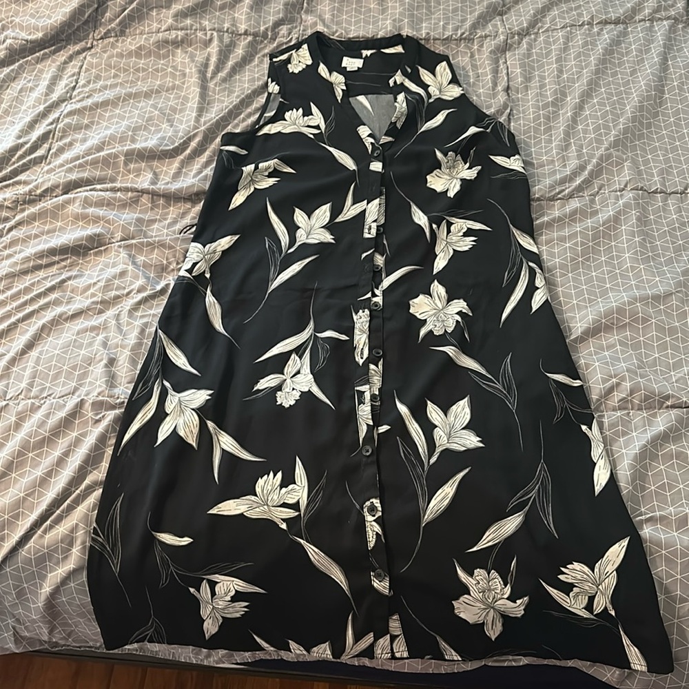 Black button-down a new day size small dress